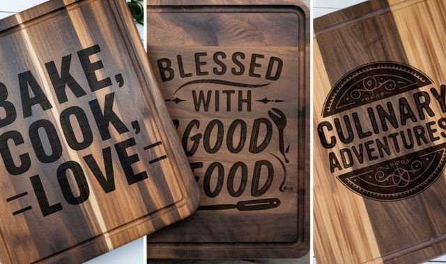 personalized engraved cutting boards